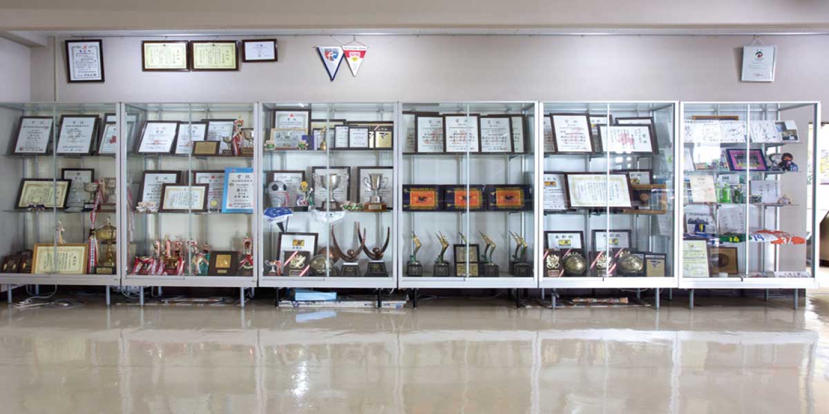 賞状・記念品展示コーナー